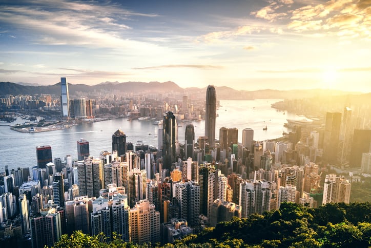 What is the average salary in Hong Kong for 2023?